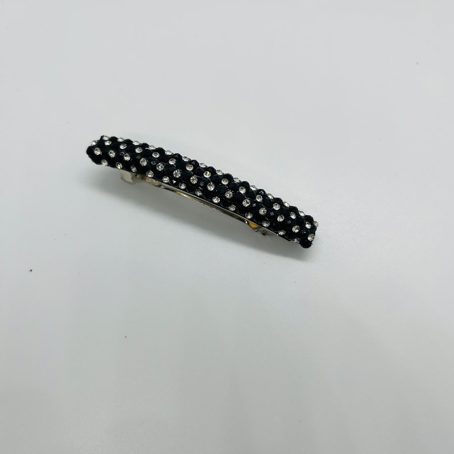 Black And White Hair Claw Clips Elegant Love Design Hair Barrettes Ornament Large Hair Catch Clips