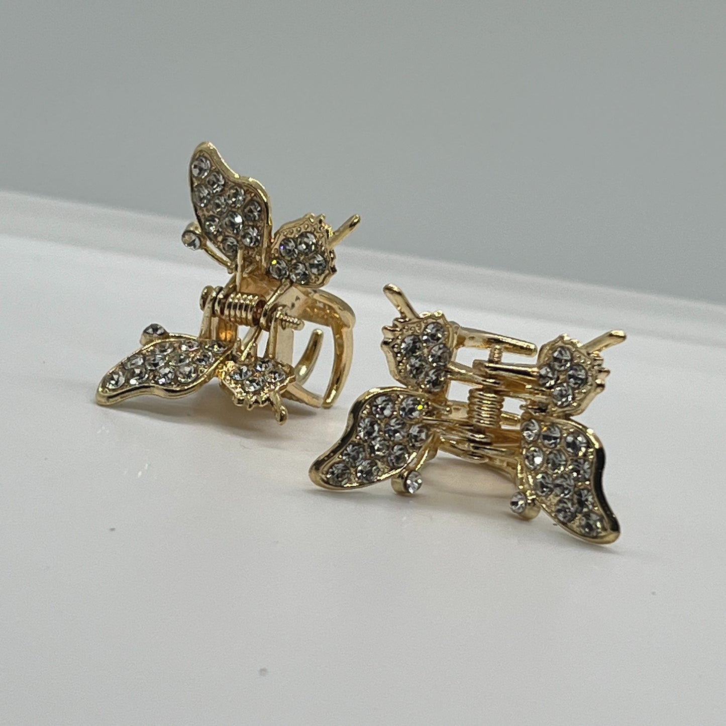Butterfly Shaped Hair Claw Pair of two