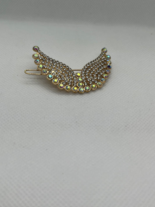 Elegant Crystal Pearl Angles Wings Hair Pins