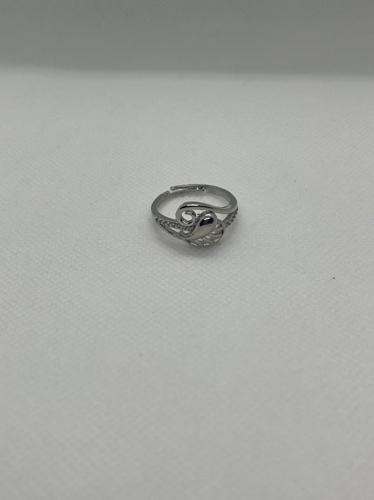 Lustrous Light Silver Ring