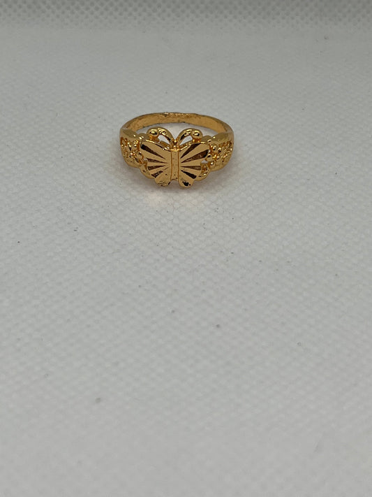 Butterfly Gold Ring