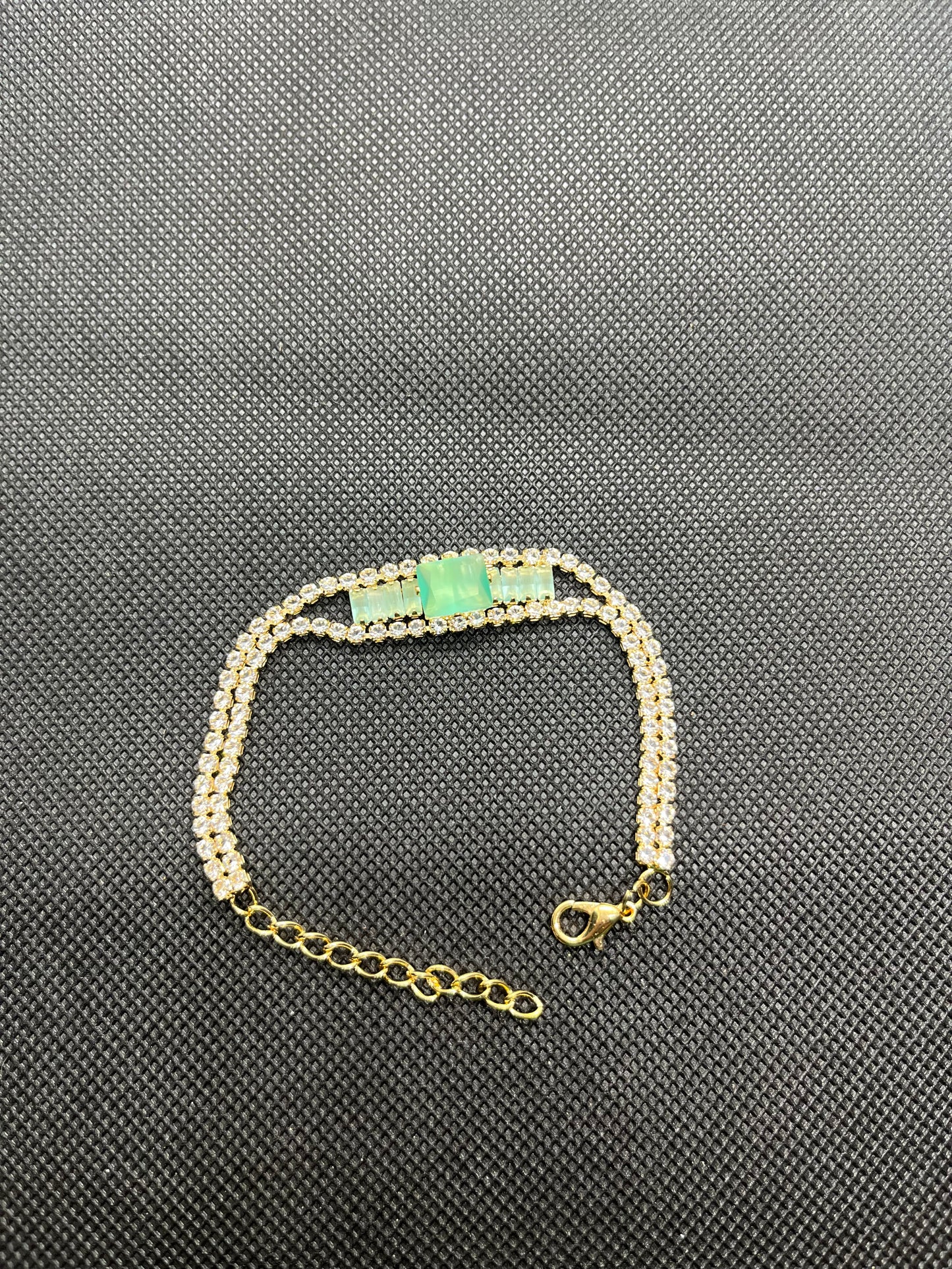 Aesthetic Green Bracelet