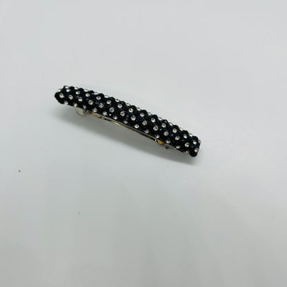 Black And White Hair Claw Clips Elegant Love Design Hair Barrettes Ornament Large Hair Catch Clips