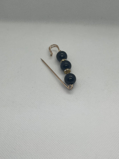 Black Brooch