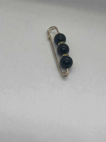 Black Brooch