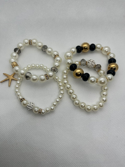 Trendy Beaded Bracelet Set