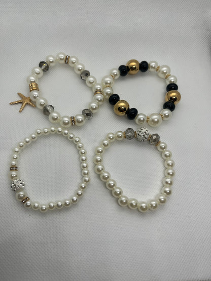 Trendy Beaded Bracelet Set
