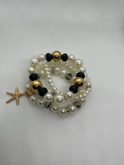 Trendy Beaded Bracelet Set