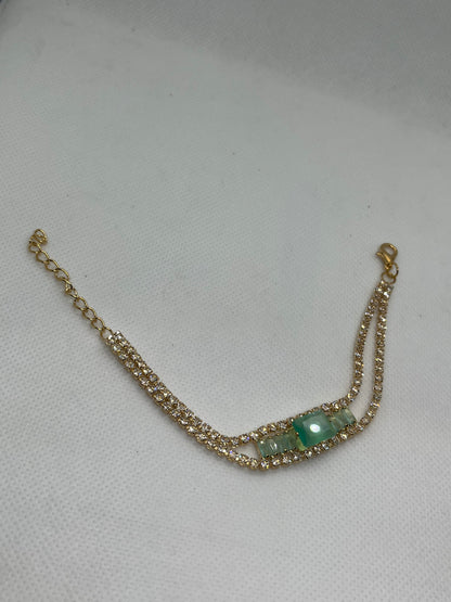 Aesthetic Green Bracelet