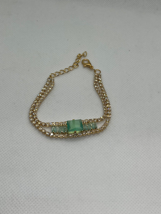 Aesthetic Green Bracelet