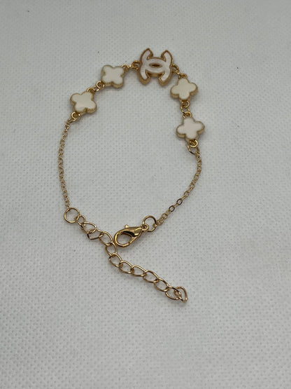 White Clover Bracelet