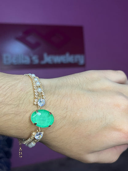 Exquisite American Diamond Bracelet