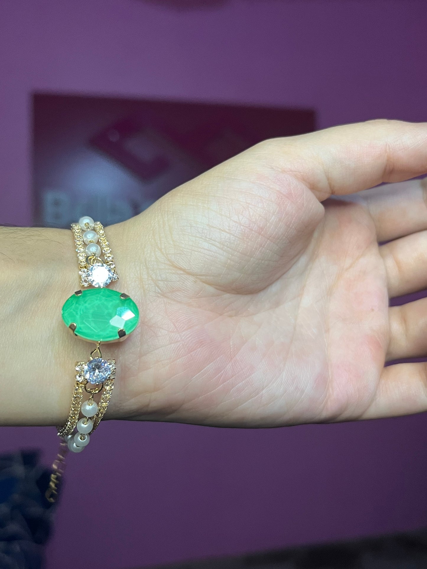 Exquisite American Diamond Bracelet