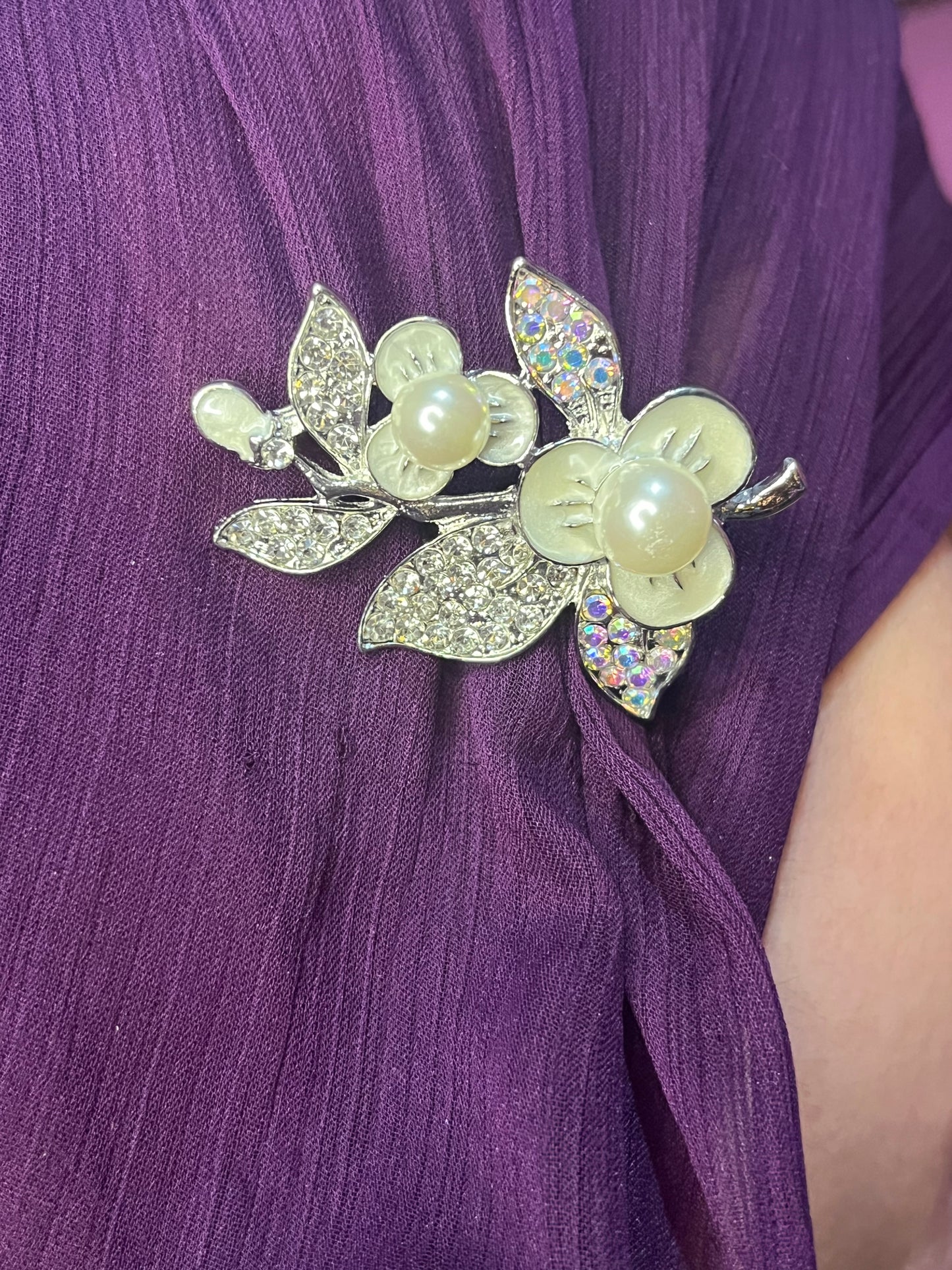 Flower Style Brooch