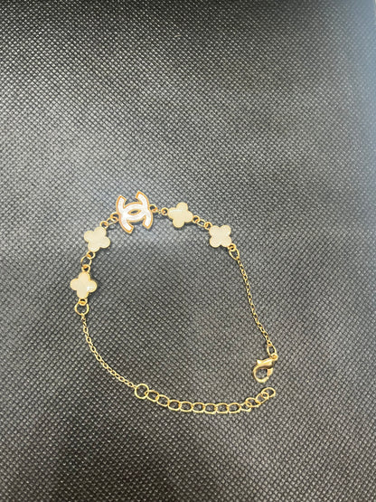 White Clover Bracelet