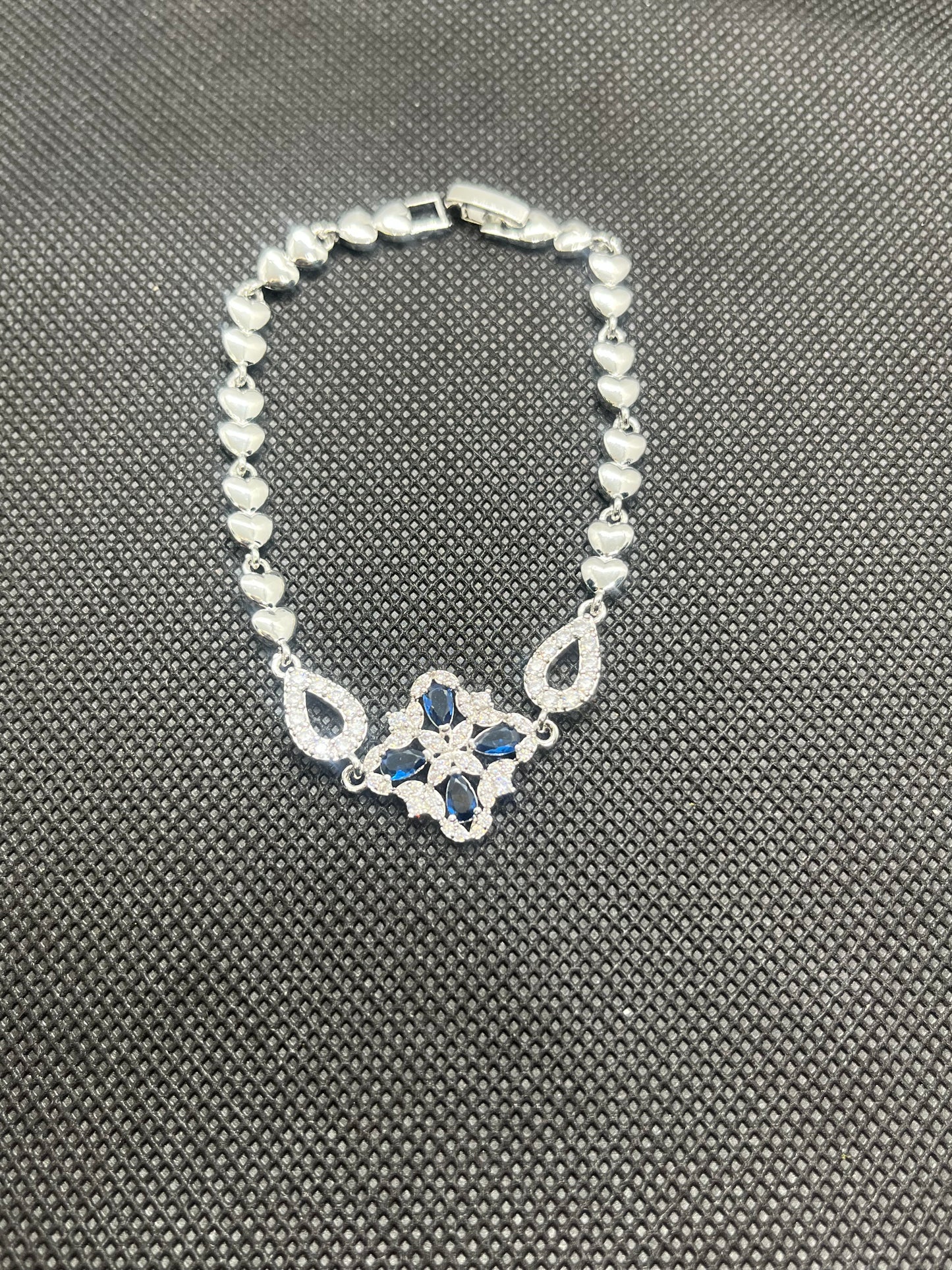 Blue  Diamond Stone Bracelet