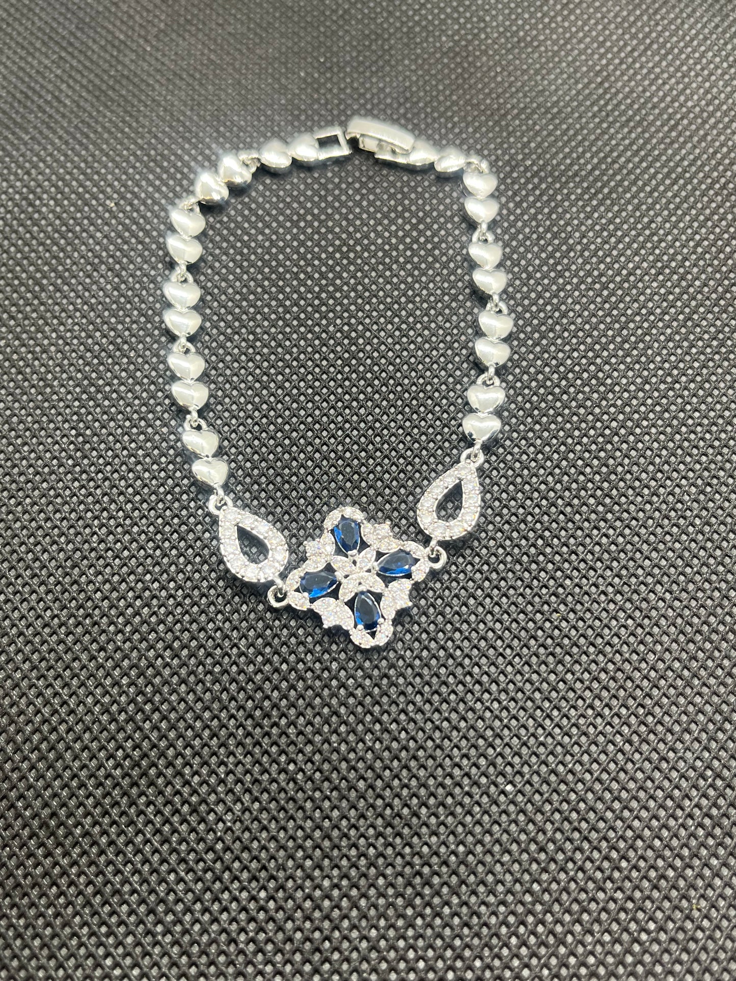 Blue  Diamond Stone Bracelet