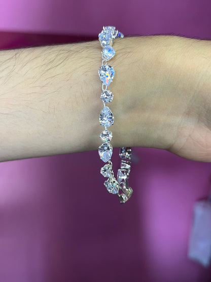 White Diamond Bracelet