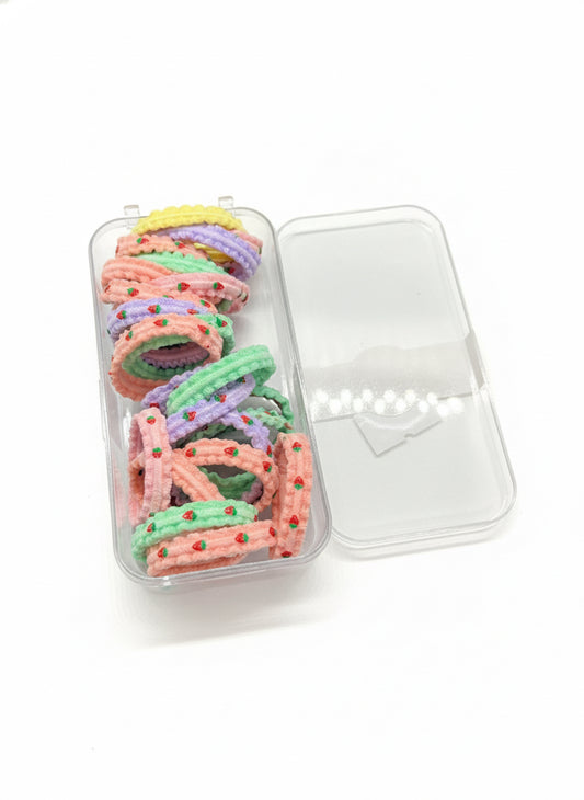 Crimped Elastic Hair Ties