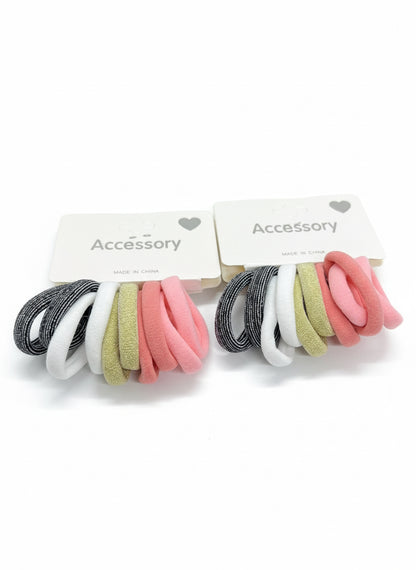 White &Black Multiple colour Hair Ponies