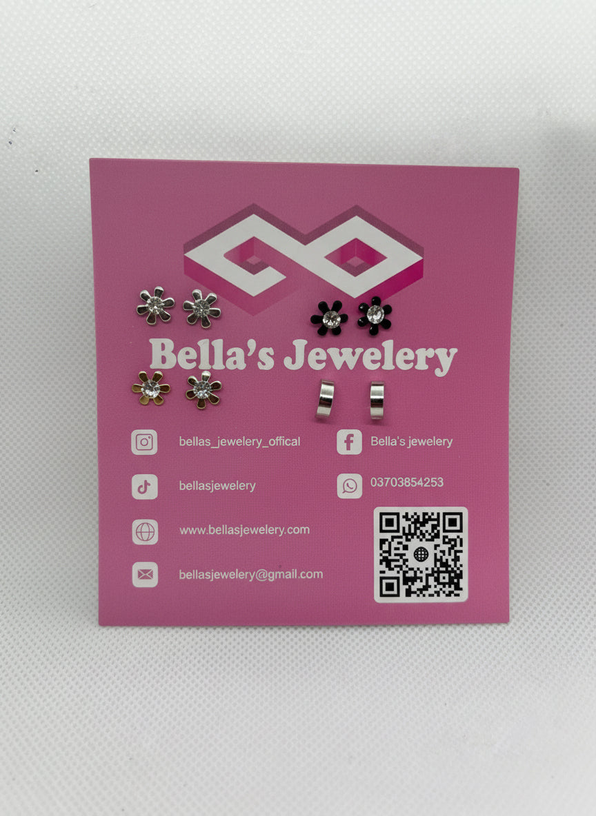 Earring Tops Set For Women