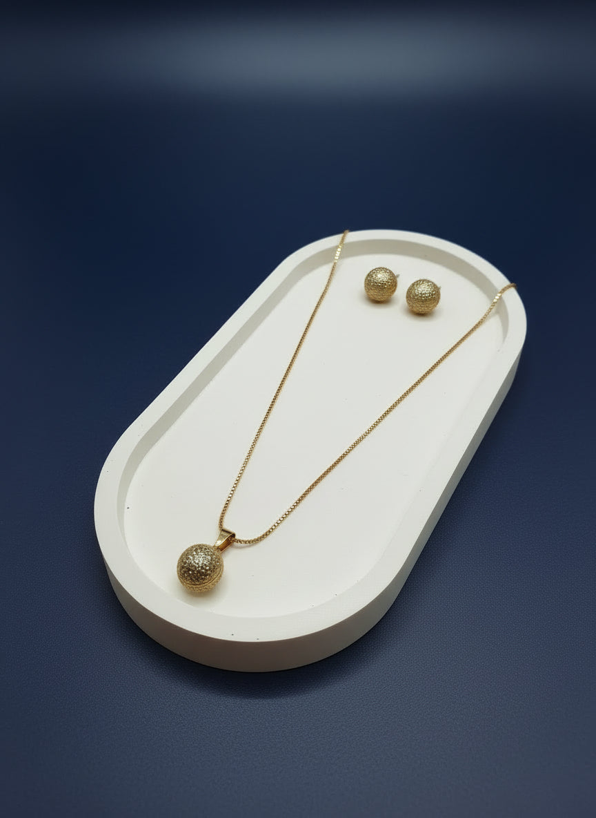 Cubic Zirconia Necklace Set