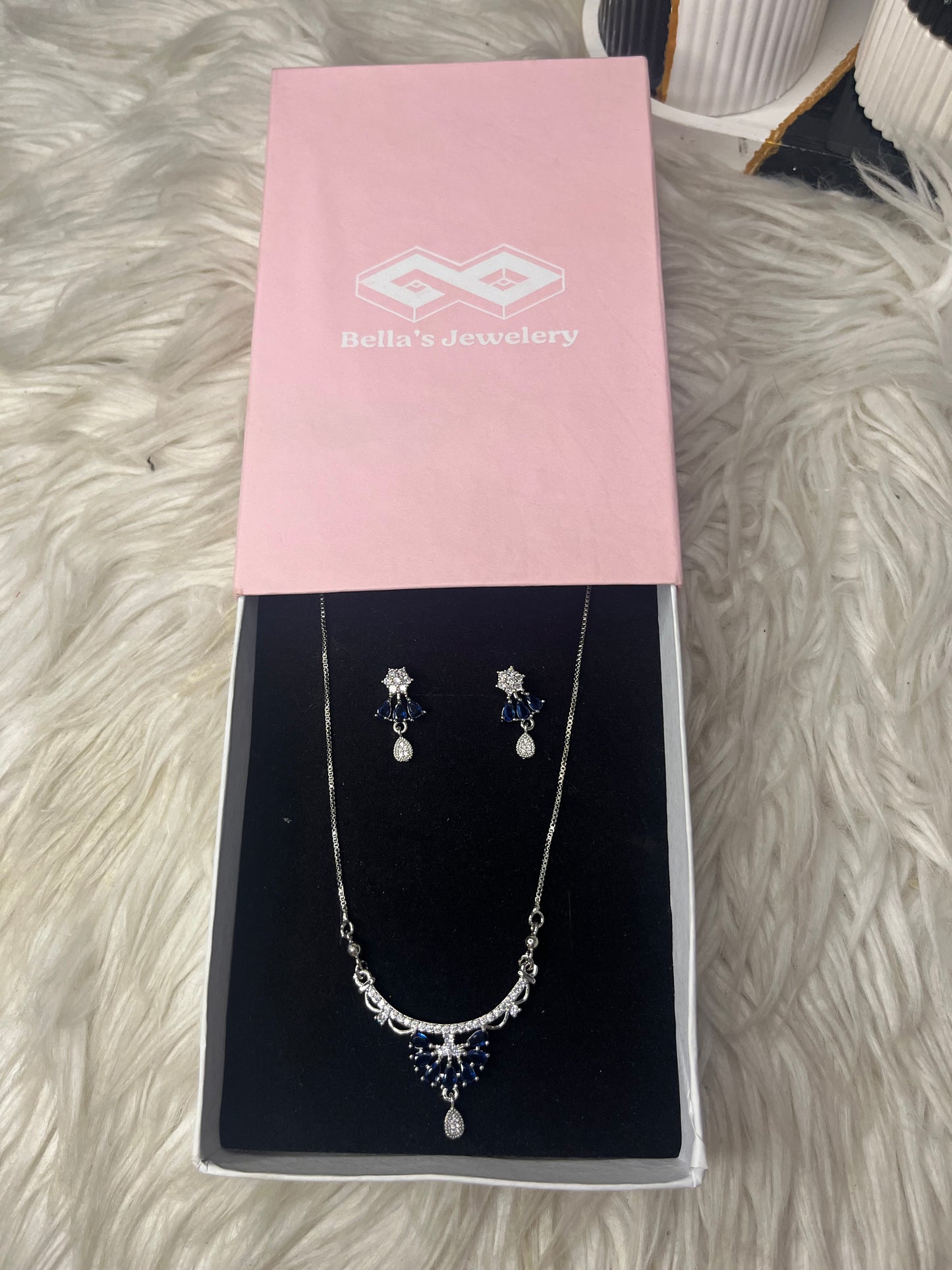 silver-toned necklace
