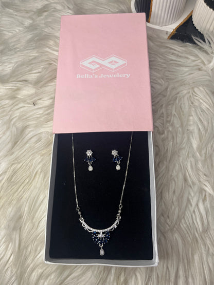 silver-toned necklace