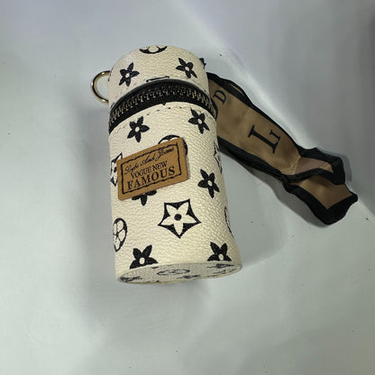 Louis Vuitton (LV) small leather bag key chain for jewelery