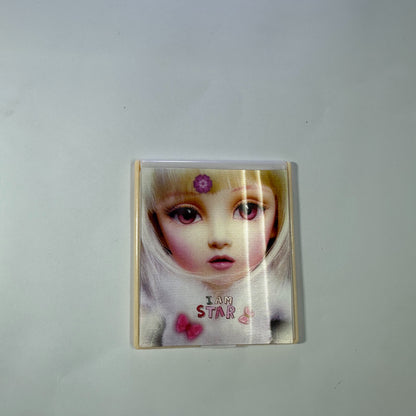 Pocket mirror with dolls