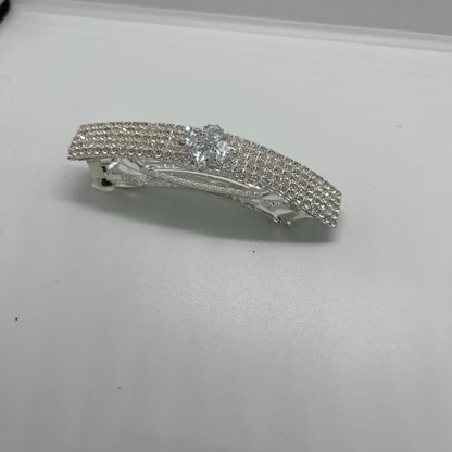 Sweet Pearl Rhinestone Butterfly Glisten Clip Back Head Korea